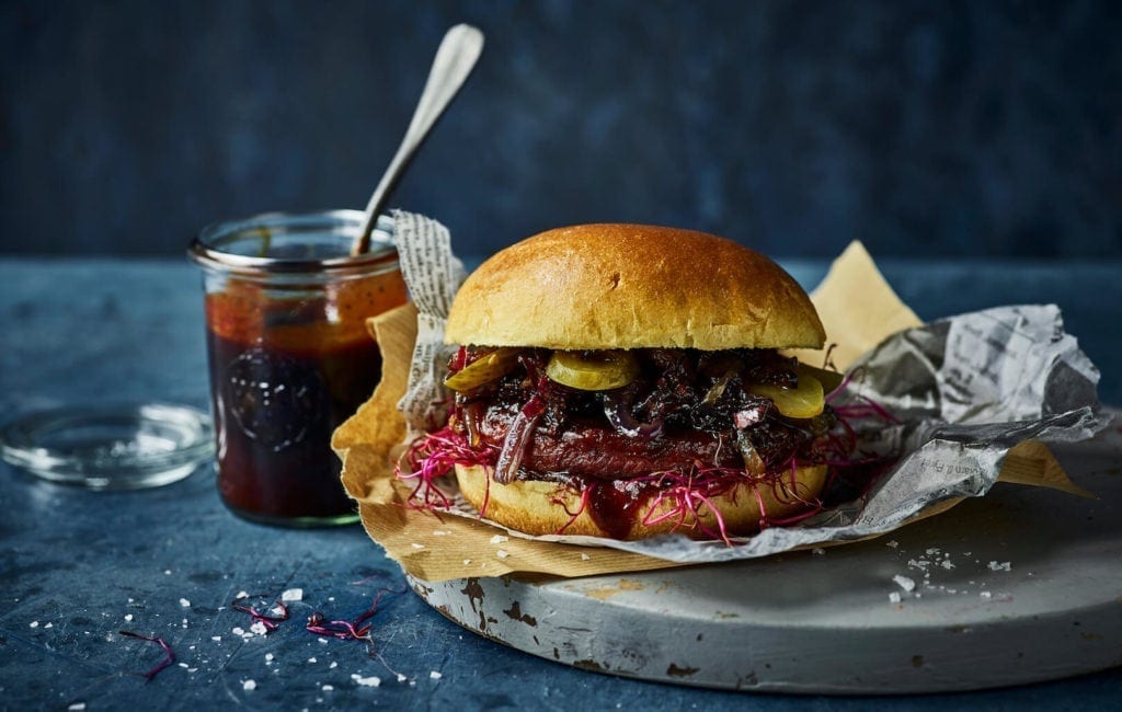 Naturli Fars opskrift - BBQ Smokey Burger