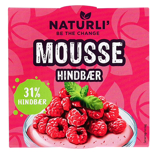 Mousse – Hindbær